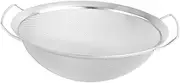 BESTOYARD Rice Sifter Vegetable Drain Basket 1pc Stainless Steel Mesh Strainer Handle Multi-use Mesh Filter