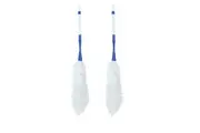 2pc Microfibre Duster with Telescopic Extendable Handle Aluminium Pole 116-168cm