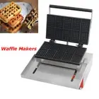New 110V 10PCS Commercial Nonstick Electric Mini Square Waffle Maker Machine