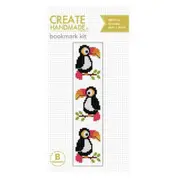 Create Handmade Bookmark Toucan Stitching Kit 5cm x 20cm