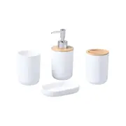 Takara Takae - 4 Piece Bathroom Vanity Set White