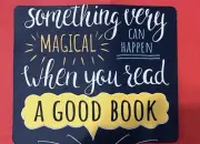 INSPIRATIONAL "SOMETHING VERY MAGICAL CAN HAPPEN WHEN..." MOUSE PAD 9.4" X 7.9"