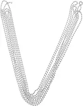 Veemoon 10 Ball Chain Connectors Included 3m Stainless Steel Bead Chain for Diy Jewelry