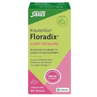 在飛比找蝦皮購物優惠-德國草本鐵元錠 德國 Floradix Salus 【鐵劑錠