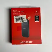 SanDisk Portable SSD 1TB Up to 520 MB/s SDSSDE30-1TOO-G25: New & Sealed