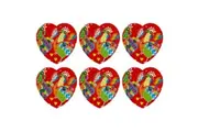 6pc Maxwell & Williams Love Hearts 10cm Ceramic Cork Cups Coaster Chicken Dance
