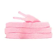 3Pair 24 27 36 45 63 72 Inch Flat Shoelaces Replacement for Sneakers Boots Pink
