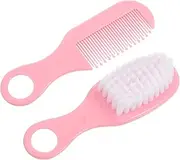 CRILSTYLEO Newborn Infant Massage Brush Bonds Newborn Hair Brush Static-Free Comb Quality Material Promote Blood Circulation