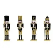 Nutcrackers Christmas Ornament Traditional Wooden Nutcrackers Decorations