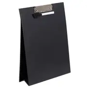 Colourhide Clipboard Easel Standing with Whiteboard Eraser Marker Black Pack 10