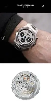 在飛比找Yahoo!奇摩拍賣優惠-芝柏錶GP Girard-Perregaux Laureat