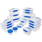 Sistema KLIP IT Collection Food Storage Containers, 34-Piece Set,Blue