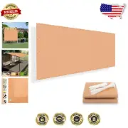 High-Quality 3x3 FT Peach Fuzz Shade Cloth - Excellent for Gardens and Pergolas