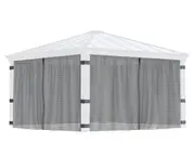 CANOPIA - Netting Set for Dallas 4.3X4.3 Garden Gazebo. Netting Set Only.