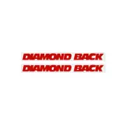 Diamond back - Reactor - Red crank decals - Old school bmx