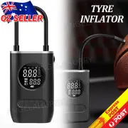 Automatic Cordless Car Tyre Inflator Handheld LCD Digital Air Compressor Pump NE
