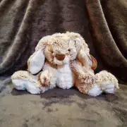 Melissa & Doug Burrow Bunny Rabbit Super Soft Plush Stuffed Animal