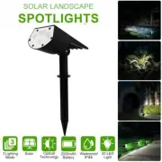 20 LED Outdoor Solar Spotlights Adjustable Wall Light Landscape Lighting Garden