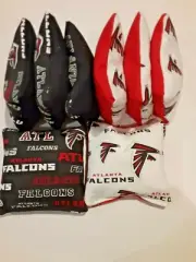 8 Cornhole Bag Set Corn Hole Atlanta Falcons BLK/RD