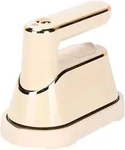 Portable Iron Steamer,Portable Steam Iron 180 Degree Rotatable - 3 Levels 1300W Handheld Ironing Machine, Steaming Tool for Travel