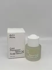 Act Acre Cold Processed Stem Cell Scalp Serum 0.5 fl oz 15 ml Travel Size NIB