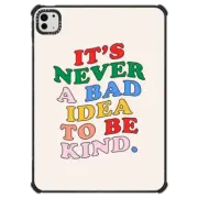 iPad Pro 11-inch (M4) iPad Impact Case Be Kind iPad Case by Quotes by Christie