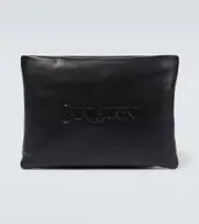 [Saint Laurent] Saint Laurent Logo leather toiletry bag