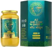 100% Organic Grass fed Ghee Butter from GirOrganic - 16 Oz (500 ml) glass jar
