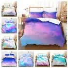 Sky Cloud Quilt/Doona/Duvet Cover Set Single/Double/Queen/King Bed Pillow Cases