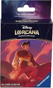 Disney Lorcana Shimmering Skies Card Sleeves, Aladdin