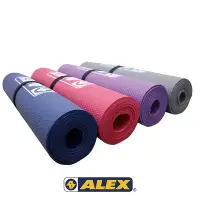 在飛比找Yahoo!奇摩拍賣優惠-ALEX C-1812 專業瑜珈墊 -藍/紫/粉/灰 (只)