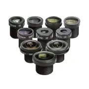 M12 Lens Set, Arducam Lens for Raspberry Pi Camera (1/4") and Arduino, Teleph...