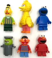 Lego New 123 Sesame Street Minifigures Big Bird Cookie Monster Elmo You Pick!