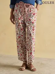 Joules Multi Tie Waist Pull On Trousers (E86512) | $150