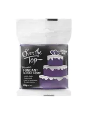 Over The Top Violet Premium Sugar Paste Fondant 250g Covering Cake Smooth