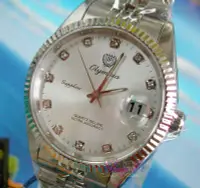 在飛比找Yahoo!奇摩拍賣優惠-OP 奧柏錶 蠔式超大錶徑男錶 原裝優質機芯 防水好 信用品