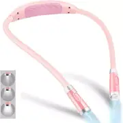 Rechargeable LED Neck Reading Light, Book Lights for Reading in Bed, 3 Brightnes