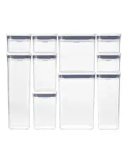 [OXO] POP 10-Piece Container Set in Clear