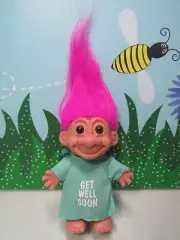 GET WELL SOON - 5" Russ Troll Doll - NEW IN ORIGINAL BAG - LAST ONE
