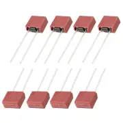 20Pack DIP Mounted Miniature Square Slow Blow Micro Fuse T5A 5A 250V Red