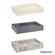 Sink Marble Washroom Bathroom Natural Stone Wash Basin Multi Colours vidaXL