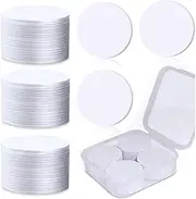 50 Pcs NTAG215 Card NFC Tags, Blank Rewritable NFC 215 Stickers Labels, 540 Bytes Memory NFC Chip, Compatible with TagMo Amiibo and NFC-Enabled Mobile Phones & Devices, Round (25 mm/ 1 Inch), White