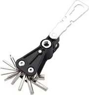 Weqizuerqi Motorcycle Tools | 18-in-1 Wreath Combination Tool,Chain Cutting Tool, Pocket Motorcycle Tools, Foldable Cycling Tool Accessories Set for Motorcycle