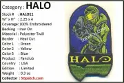 GREEN HALO TACTICAL GAMER PATCH - HALO11