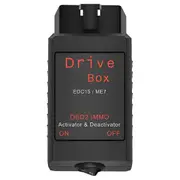 Drive Box EDC15/ME7 OBD2 IMMO Deactivator Activat OBD2 Drive Box IMMO Deactivator Activator Car Accessories black