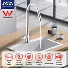 ACA WELS Swivel Pull Out Tap Kitchen Mixer Tap Laundry Sink Basin Faucet Chrome