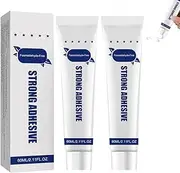 Tertell Strong Adhesive,Nail Free Strong Glue Adhesive Waterproof,Long Lasting Nail-Free Glue Adhesive Sealant,for Plastic,Metal Bonding,Wall Tile (2Pcs)