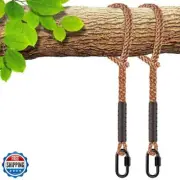 SELEWARE Hammock Straps, Tree Swing Rope, Hammock Chair Hanging Rope Kit W/St