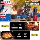 Wireless Meat Thermometer Cook Grill Bluetooth APP Control BBQ Food Probe Oven