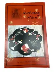 Nutmeg Hare #57 He's A Jolly Olde Soul Wool Applique and Embroidery Pattern